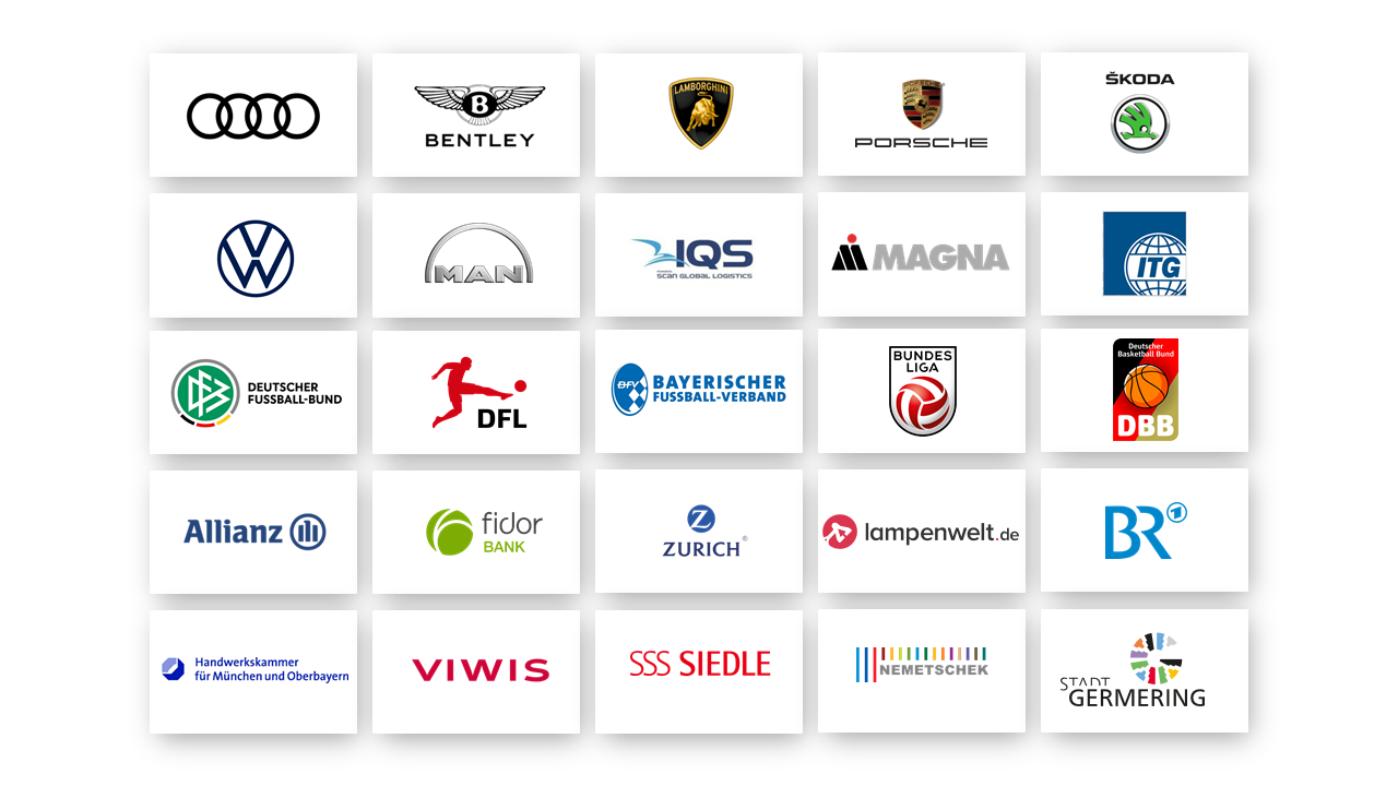 Logos der Teamware-Kunden